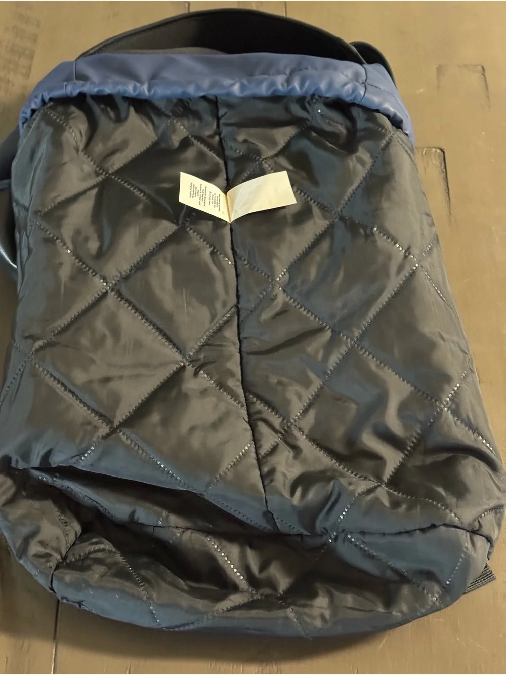 Men’s/Women’s 66°North 15L Insulated Water Resistant Backpack - Navy Blue/Vlack